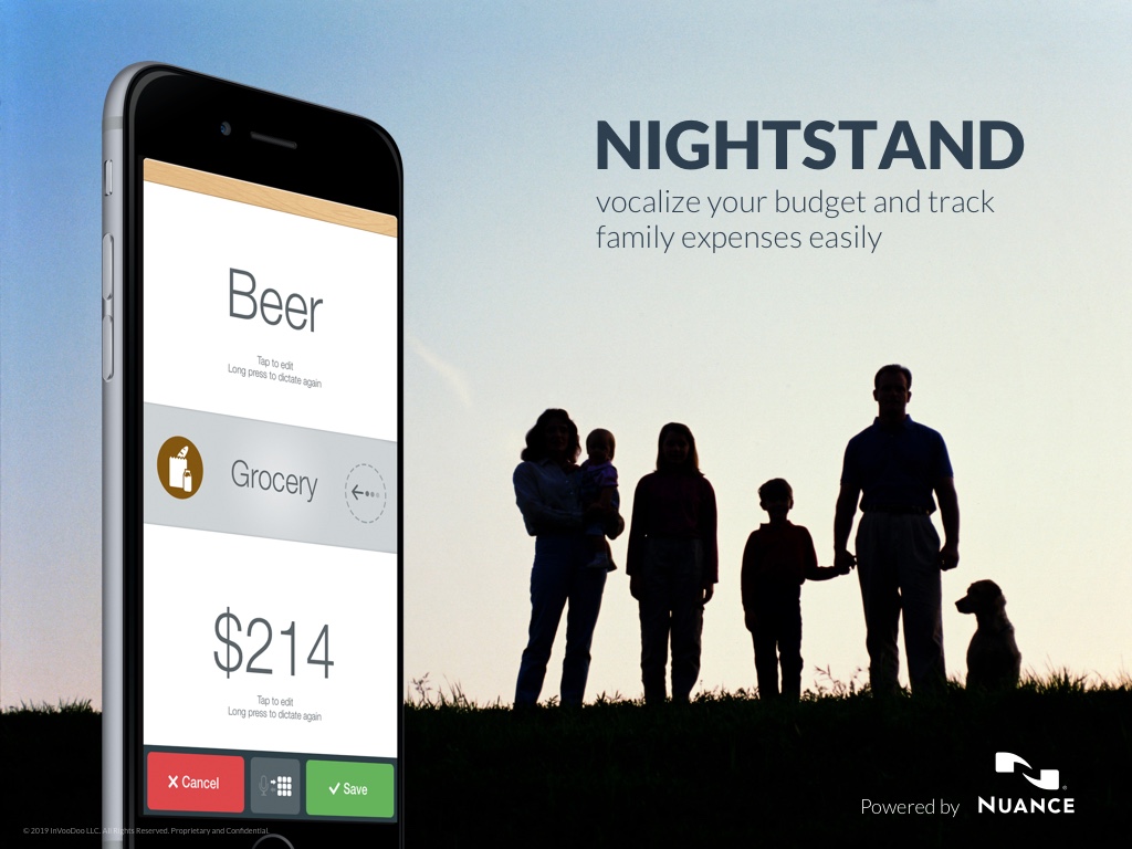 ightstand – vocalize your budget and track family expenses easily